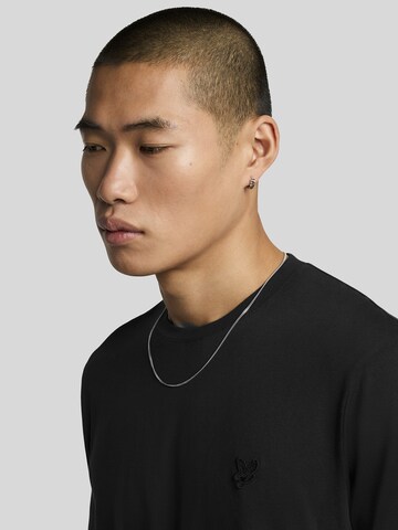 T-Shirt 'Superfine' Lyle & Scott en noir
