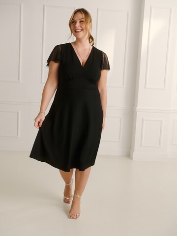 Guido Maria Kretschmer Curvy Dress 'Bianca ' in Black