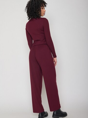 Loosefit Pantalon GREENBOMB en rouge