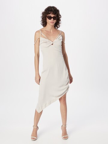 Misspap Summer Dress in Beige