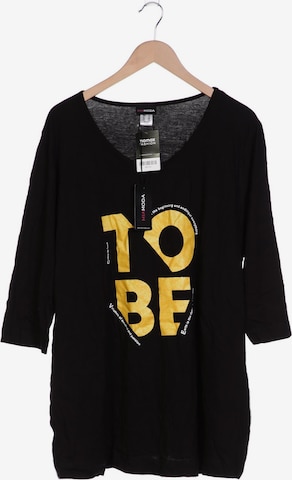 MIAMODA Langarmshirt 6XL in Schwarz: Vorderseite