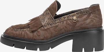Floris van Bommel Slipper 'Maddi 02' in Braun: Vorderseite