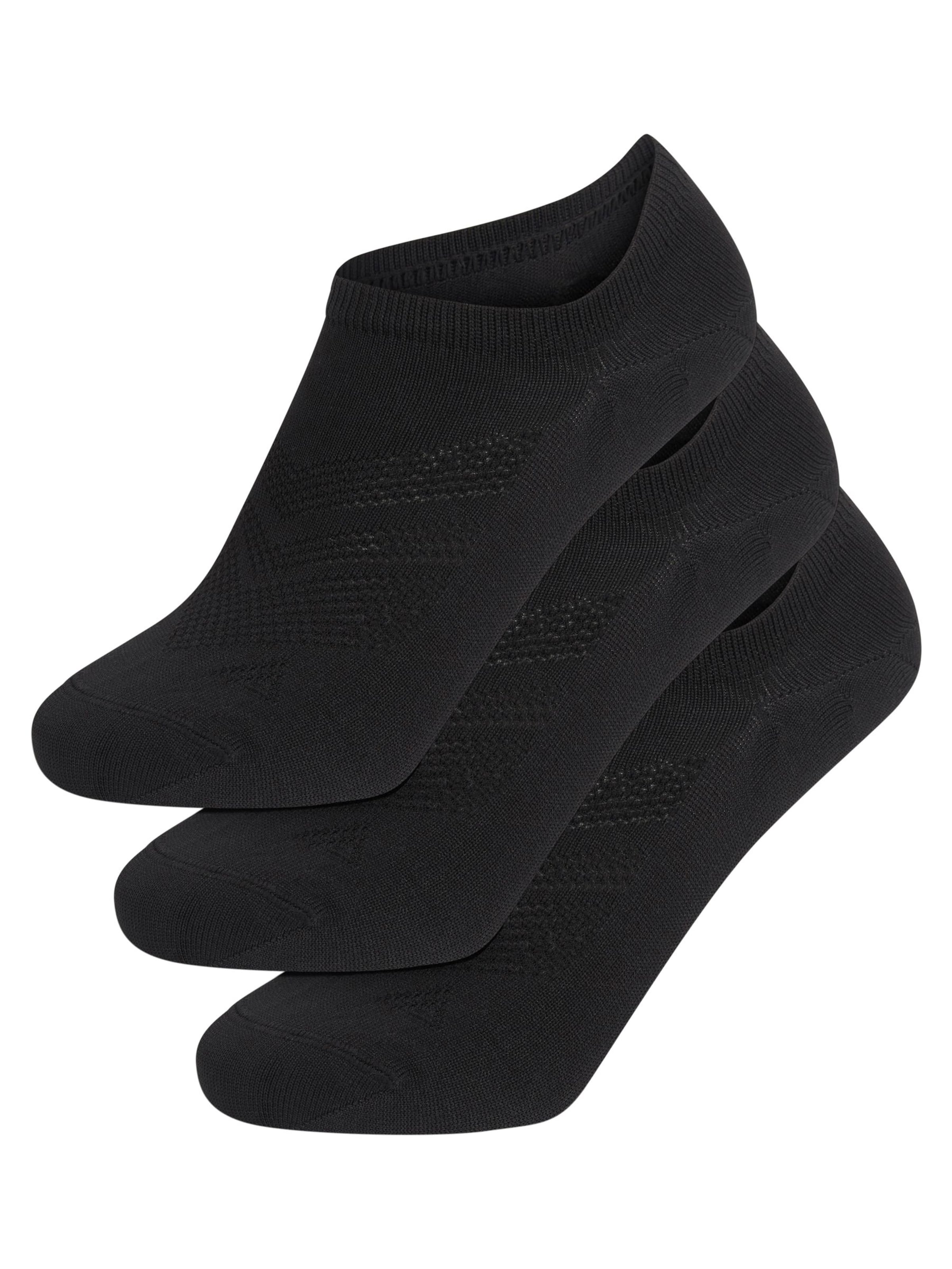 Next Socks in Black: front