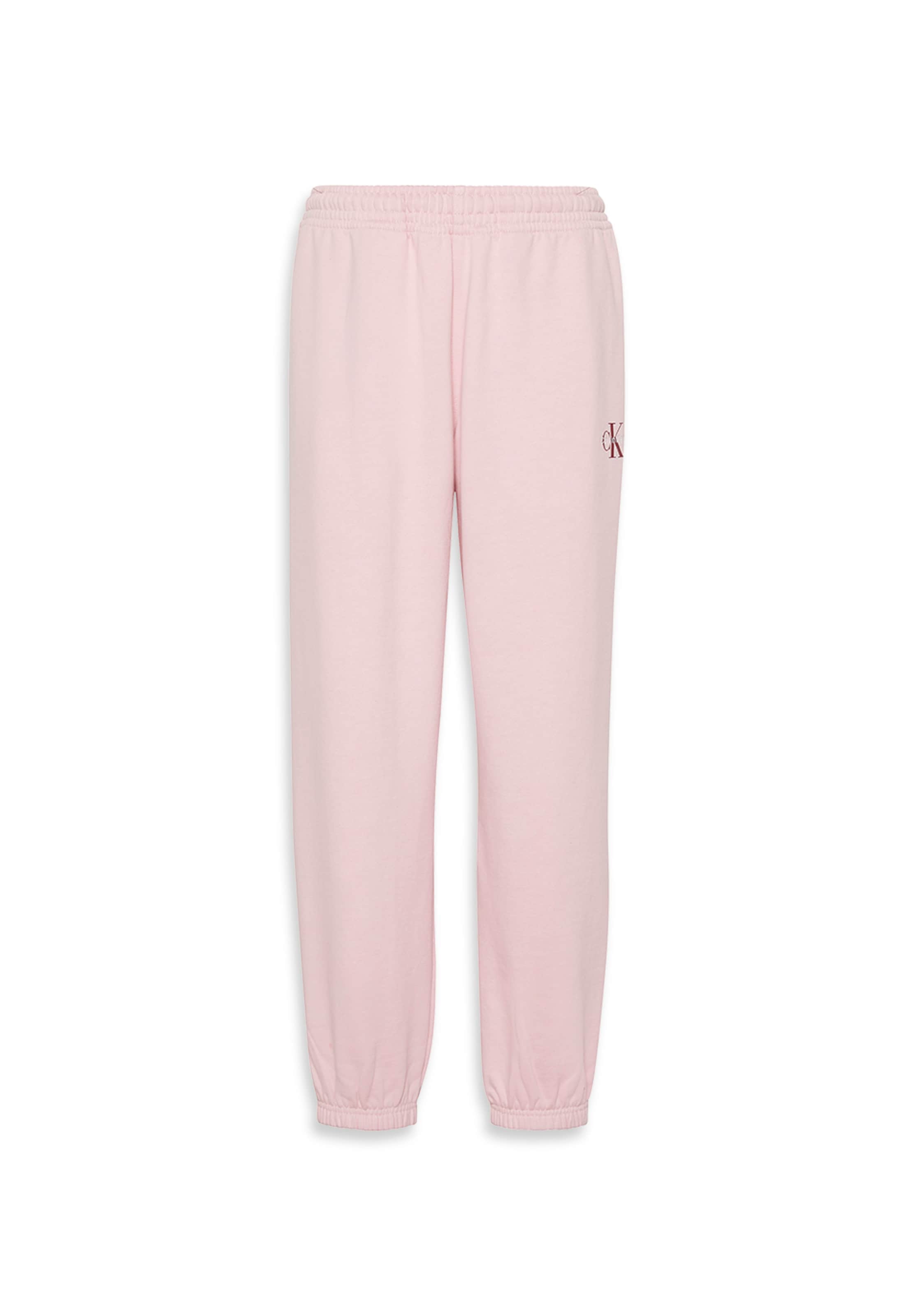Pantalon Calvin Klein Jeans en rose : devant