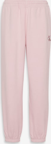 rožinė Calvin Klein Jeans Siaurėjantis Kelnės: priekis