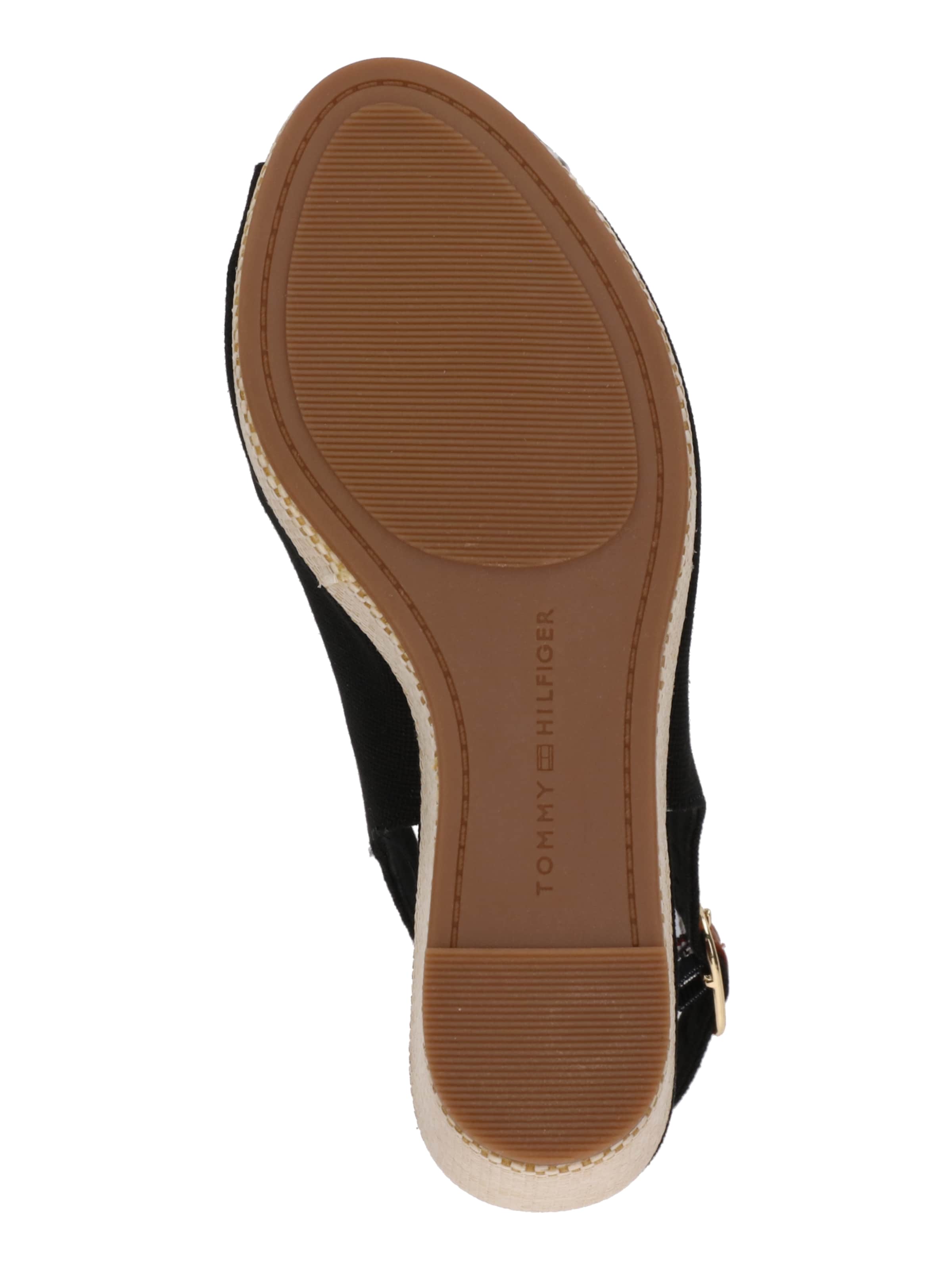 Sandales TOMMY HILFIGER en noir