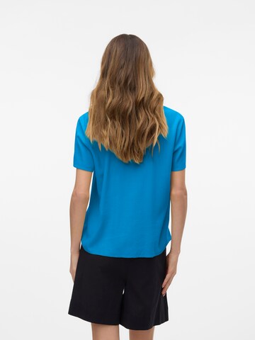 VERO MODA Bluse in Blau