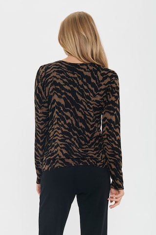 Cardigan 'Zhila' SAINT TROPEZ en noir