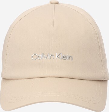 Casquette Calvin Klein en beige