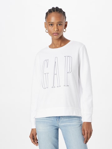 GAP Sweatshirt in Weiß: predná strana