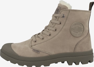 Palladium Schnürboots 'Pampa' in Braun