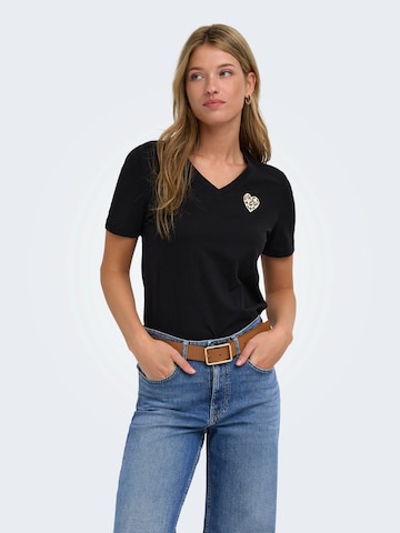 ONLY Top 'ONLJean' – černá: přední strana