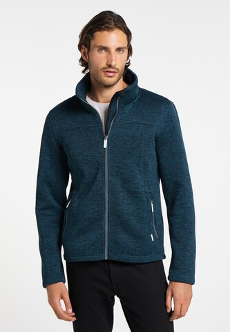 ICEBOUND Fleece jas in Groen: voorkant