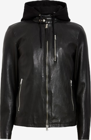 AllSaintsPrijelazna jakna - crna boja: prednji dio