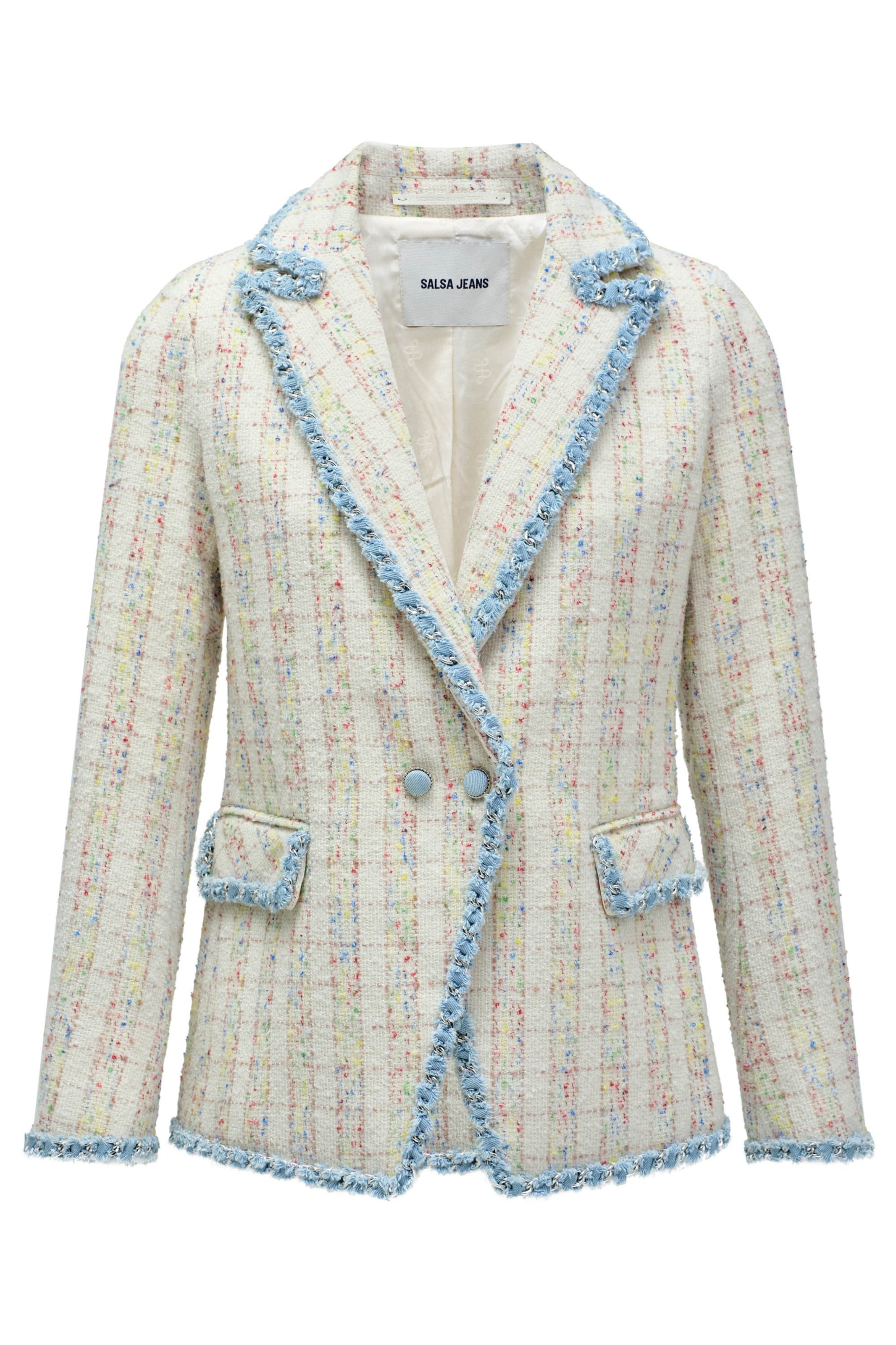 Salsa Jeans Blazer in Beige: front