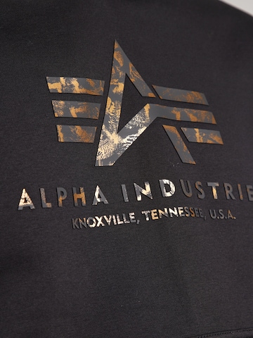 ALPHA INDUSTRIES Свитшот в Черный