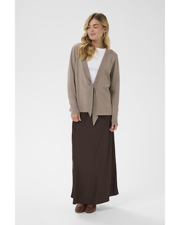 SAINT TROPEZ Knit cardigan in Beige