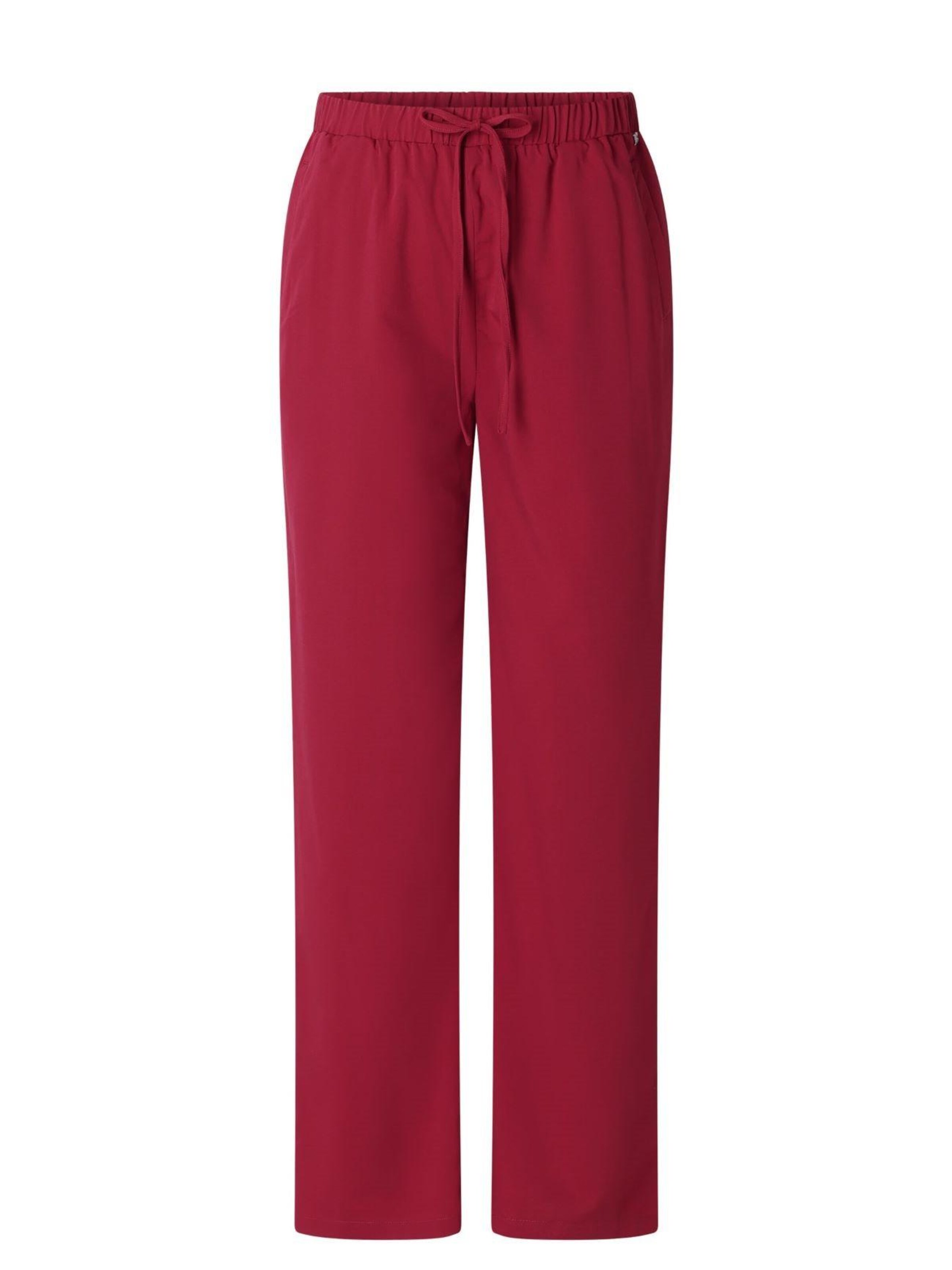 IVY BEAU Regular Trousers 'IVY Beau Gelila stone red' in Red