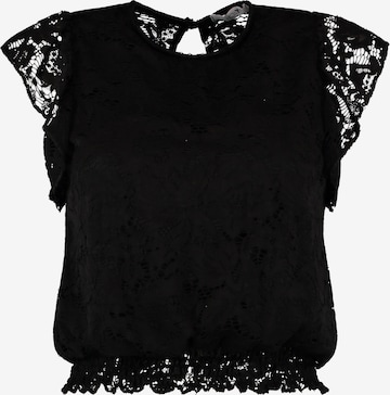 Camicia da donna 'Lida' di Hailys in nero: frontale