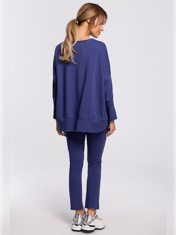made of emotion - Sudadera en azul