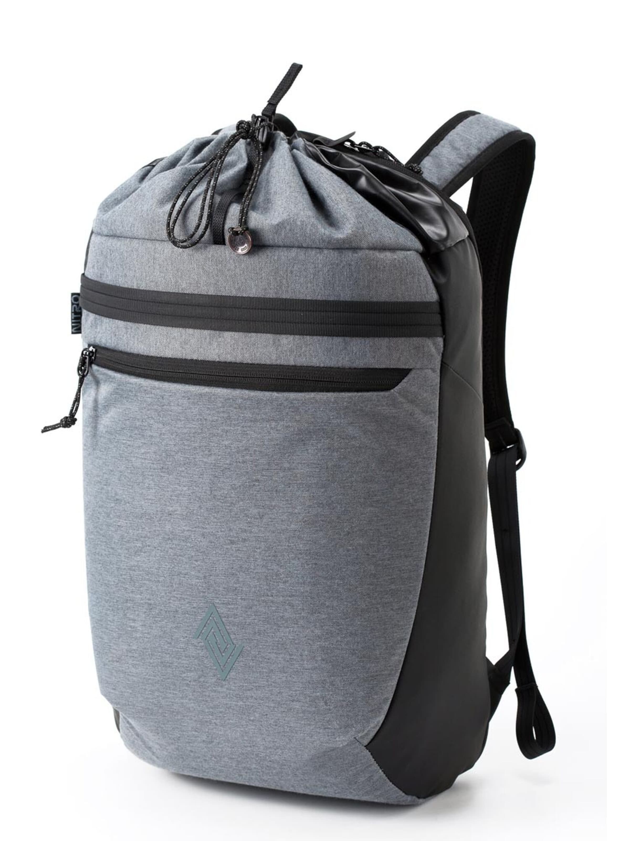 NITRO Backpack 'FUSE' in Grey: front
