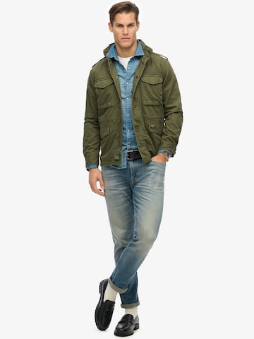 Superdry Tussenjas in Groen