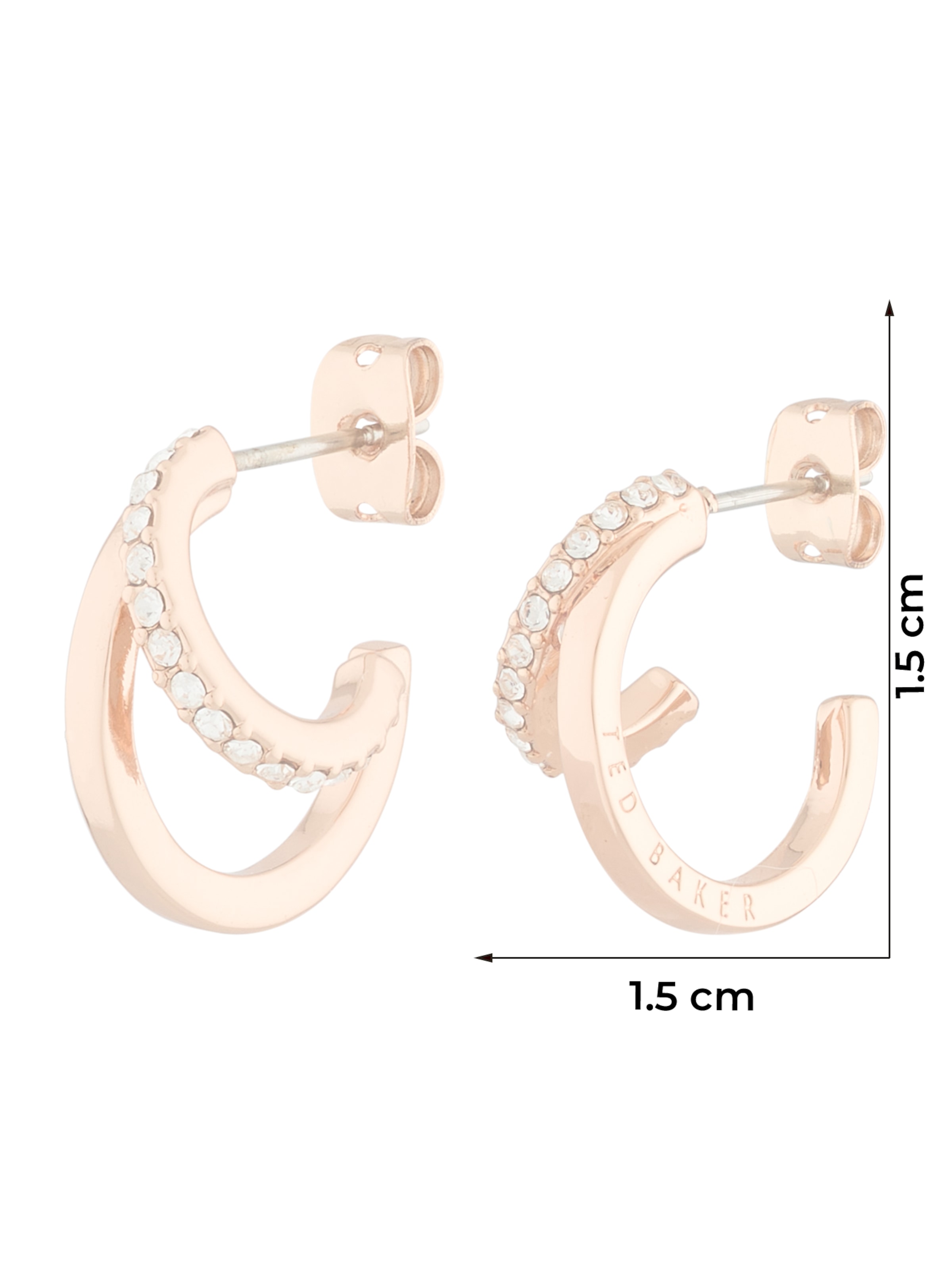 Boucles d'oreilles 'HELIAS' Ted Baker en or