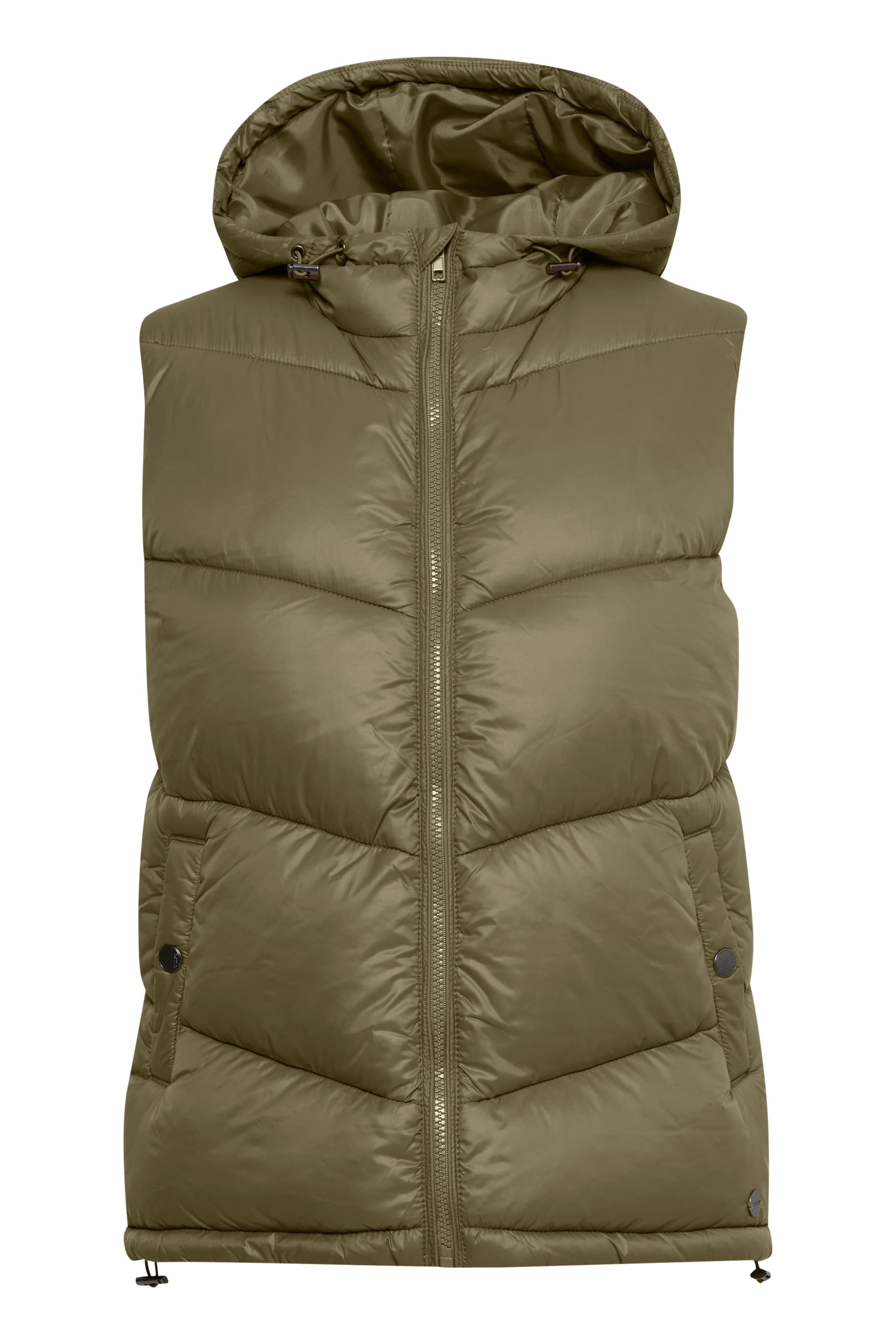 Gilet 'TABITA' di Oxmo in verde: frontale