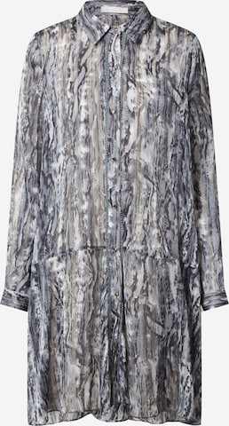 Freebird Shirt Dress in Grey: front
