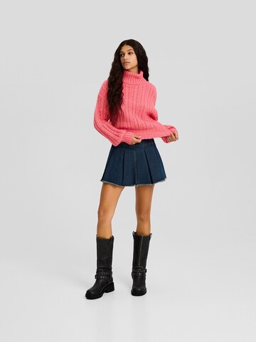 Bershka Sweater in Pink