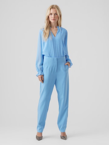 VERO MODA Regular Hose 'Kira Loa' in Blau