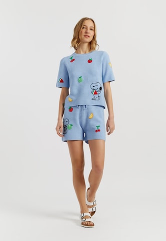 Chinti & Parker Sweater 'Snoopy' in Blue