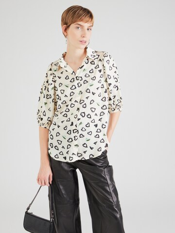 SISTERS POINT Blouse 'ELLA' in Beige: front