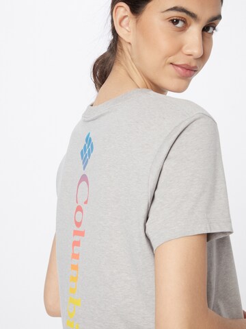 COLUMBIA Funkcionalna majica | siva barva