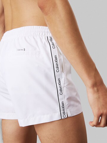 Calvin Klein Swimwear Zwemshorts in Wit