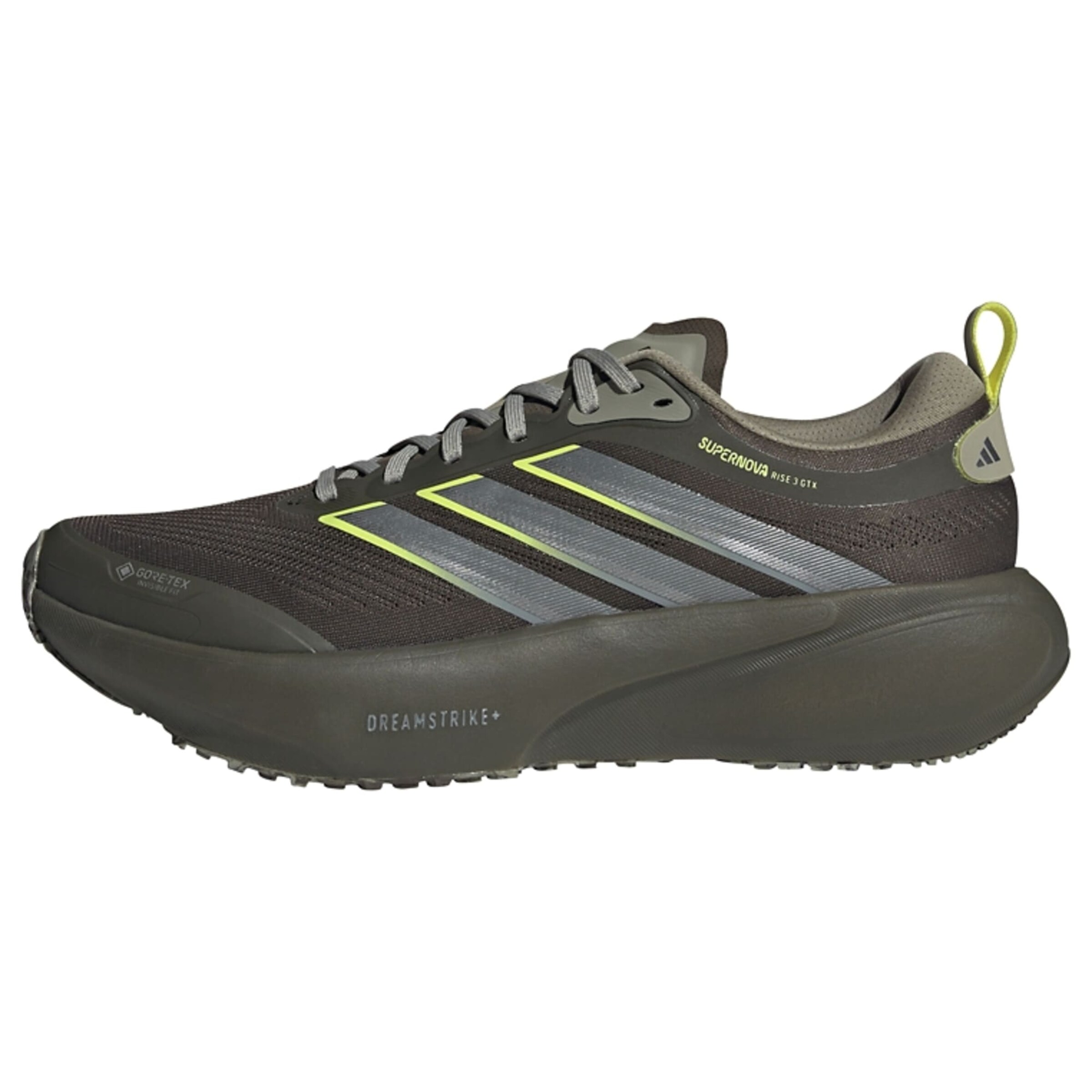 ADIDAS PERFORMANCE Chaussure de course 'Supernova Rise 3' en 39-39,5 en gris / olive / pomme, Vue avec produit