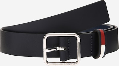 Tommy Jeans Belt in Night blue / Fire red / White, Item view