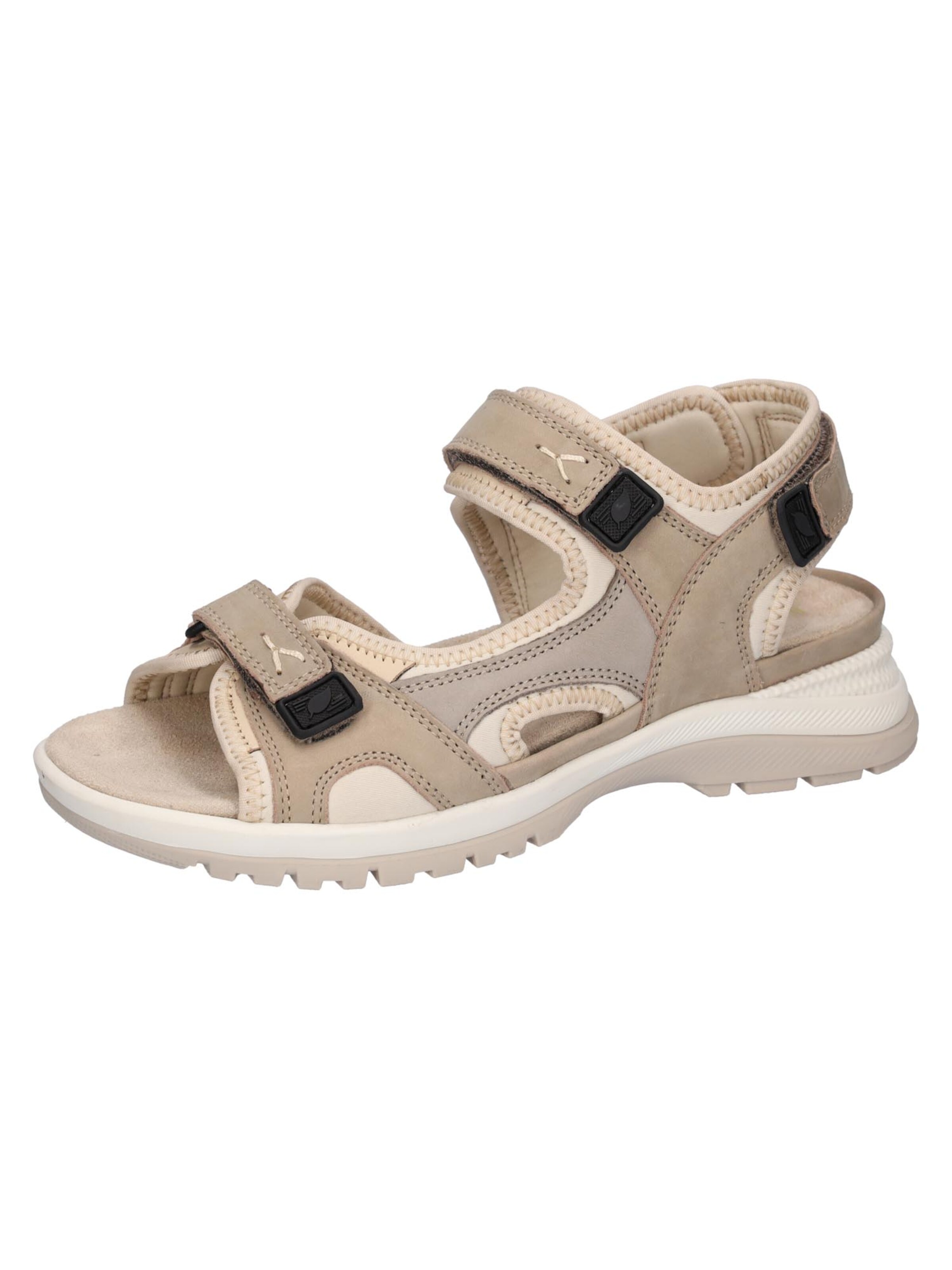 WALDLÄUFER Wandelsandalen 'Sora' in Beige