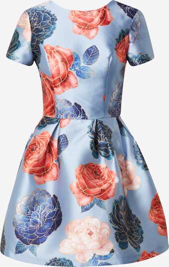 Rochie 'TBC' Chi Chi London pe albastru deschis / albastru închis / roșu, Vizualizare produs