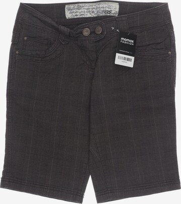 QS Shorts S in Braun: predná strana