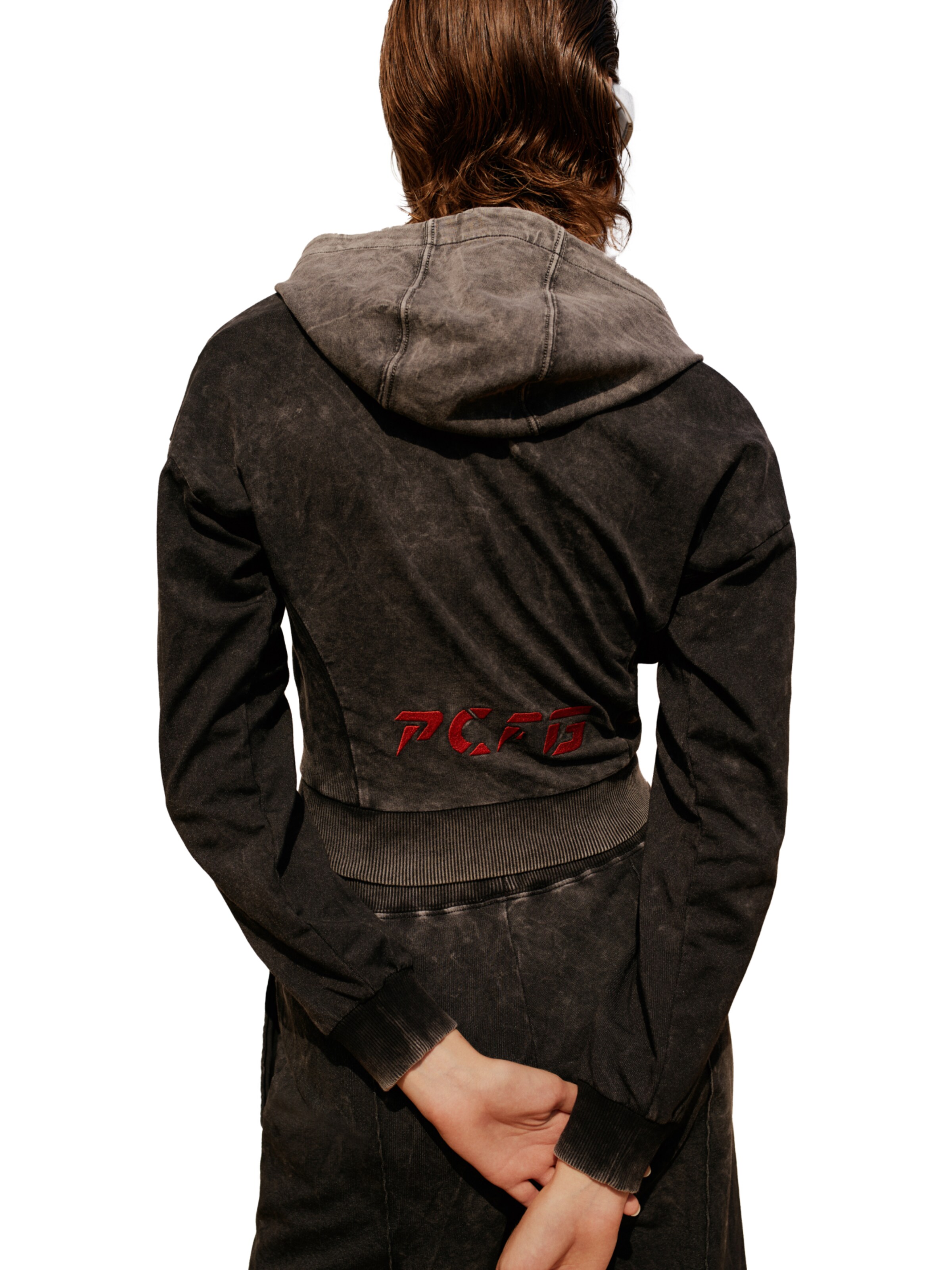 PCFG Sweatshirt in Black: front