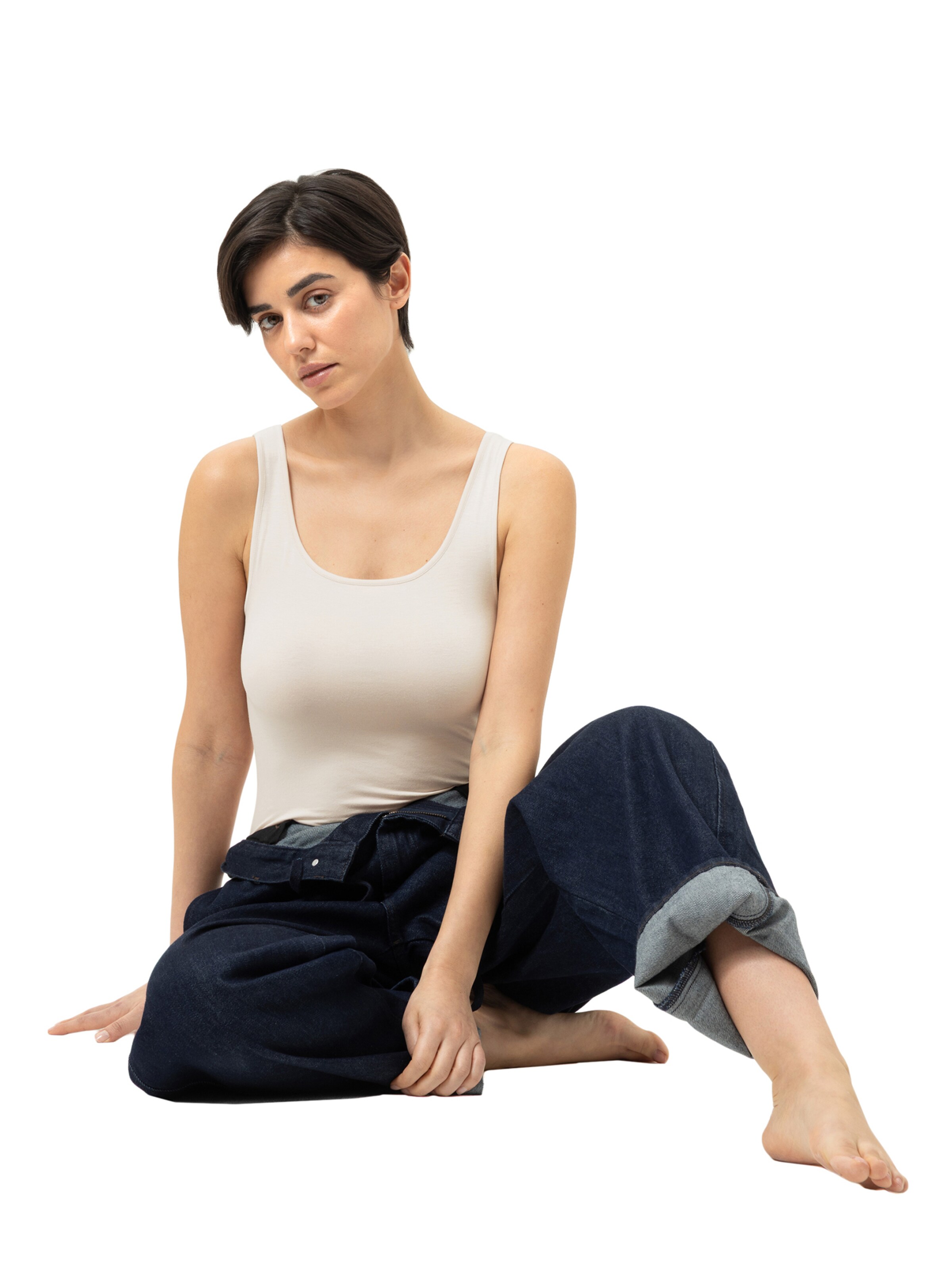 Mey Top 'Modal Pure' in Beige
