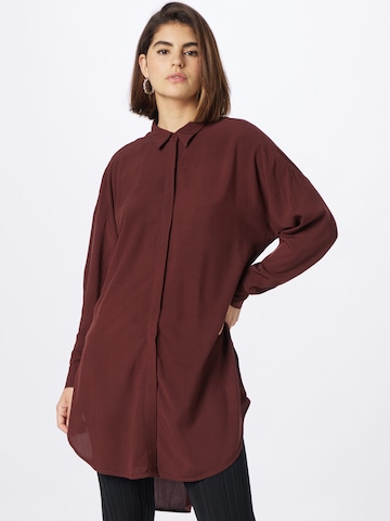 Soft Rebels Blouse 'FREEDOM' in Brown: front