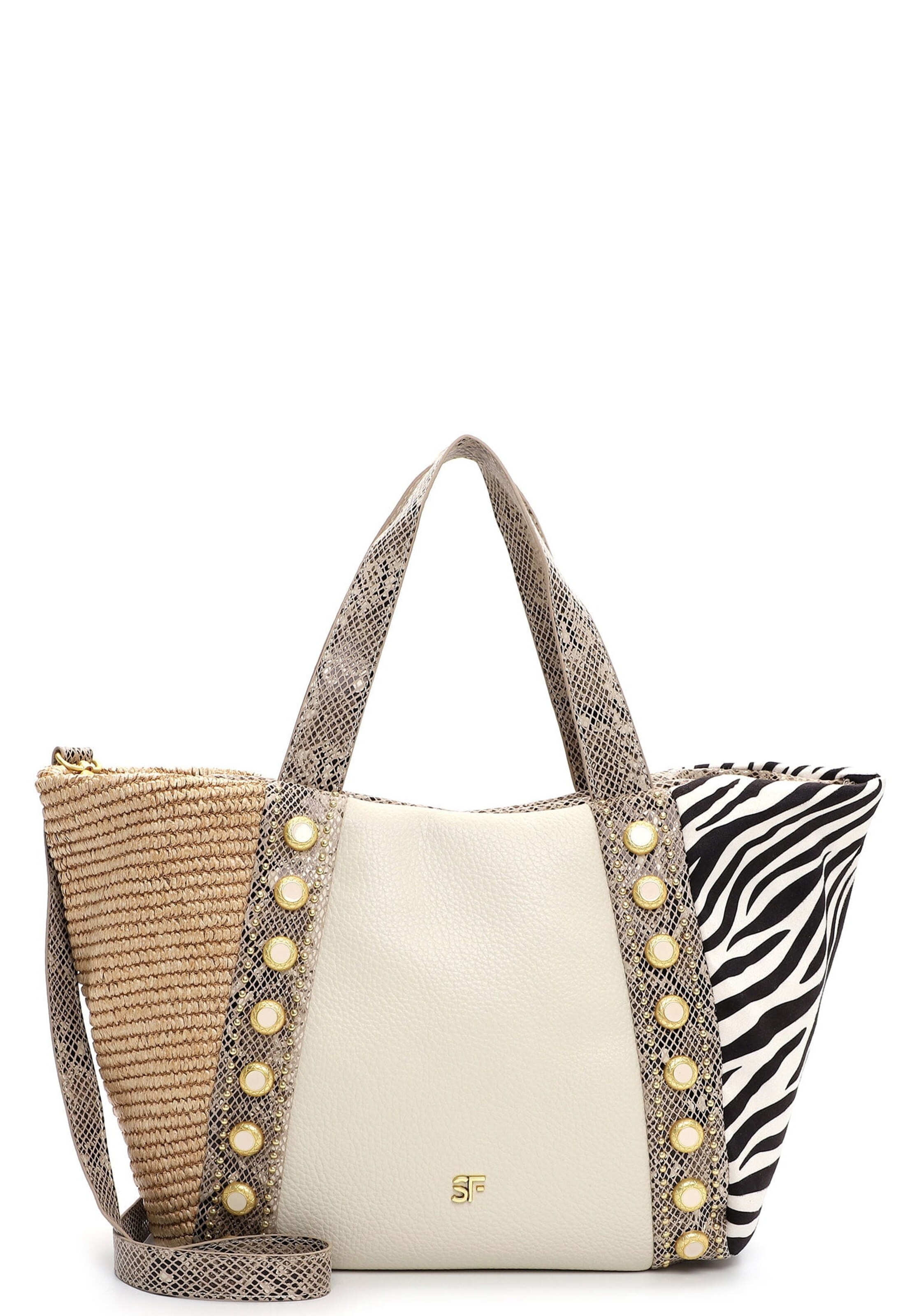 Suri Frey Shopper 'Harley' in Beige: front