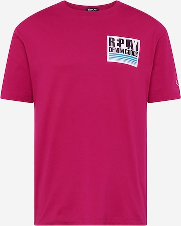 REPLAY T-Shirt in Pink: predná strana