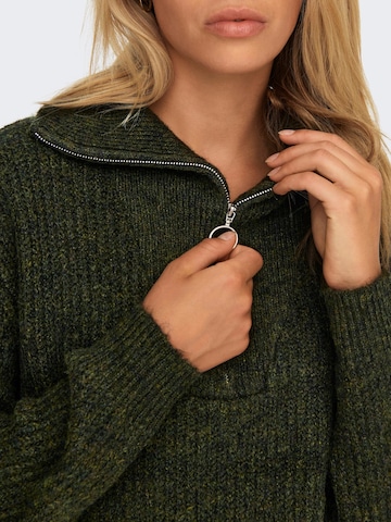ONLY Пуловер 'BAKER' в зелено