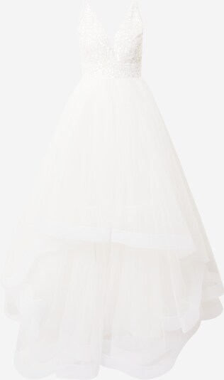 LACE & BEADS Βραδινό φόρεμα 'Rayssa' σε λευκό, Άποψη προϊόντος