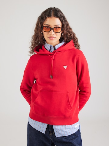 GUESS JEANS - Sudadera en rojo: frente