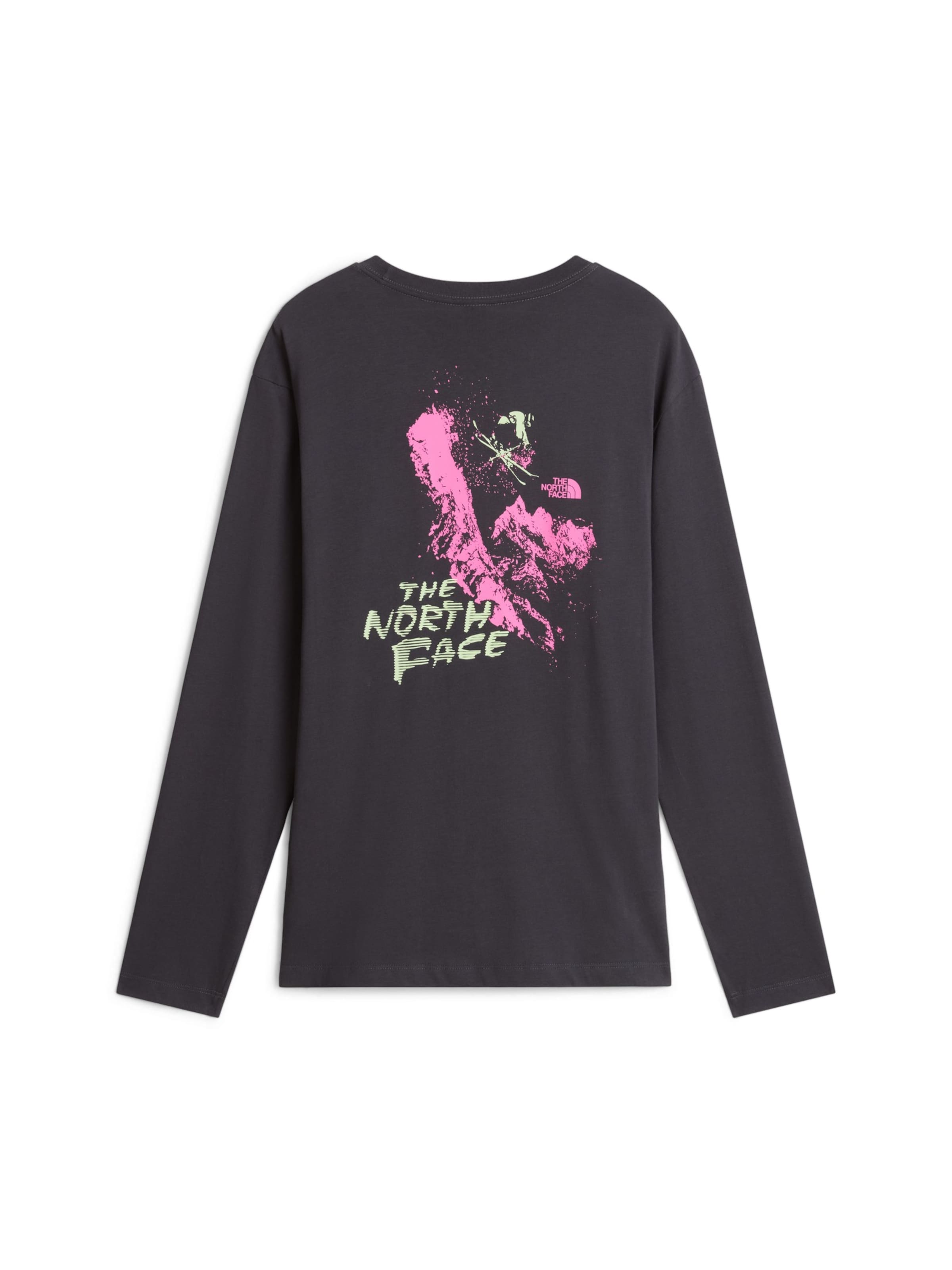 THE NORTH FACE Футболка 'Descent' в Серый