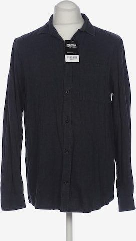 WEEKDAY Hemd M in Blau: Vorderseite